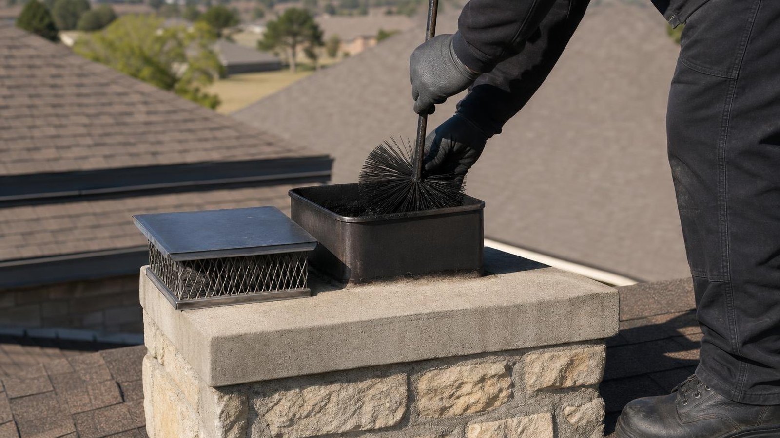 Local chimney sweep & inspection for Belton homes